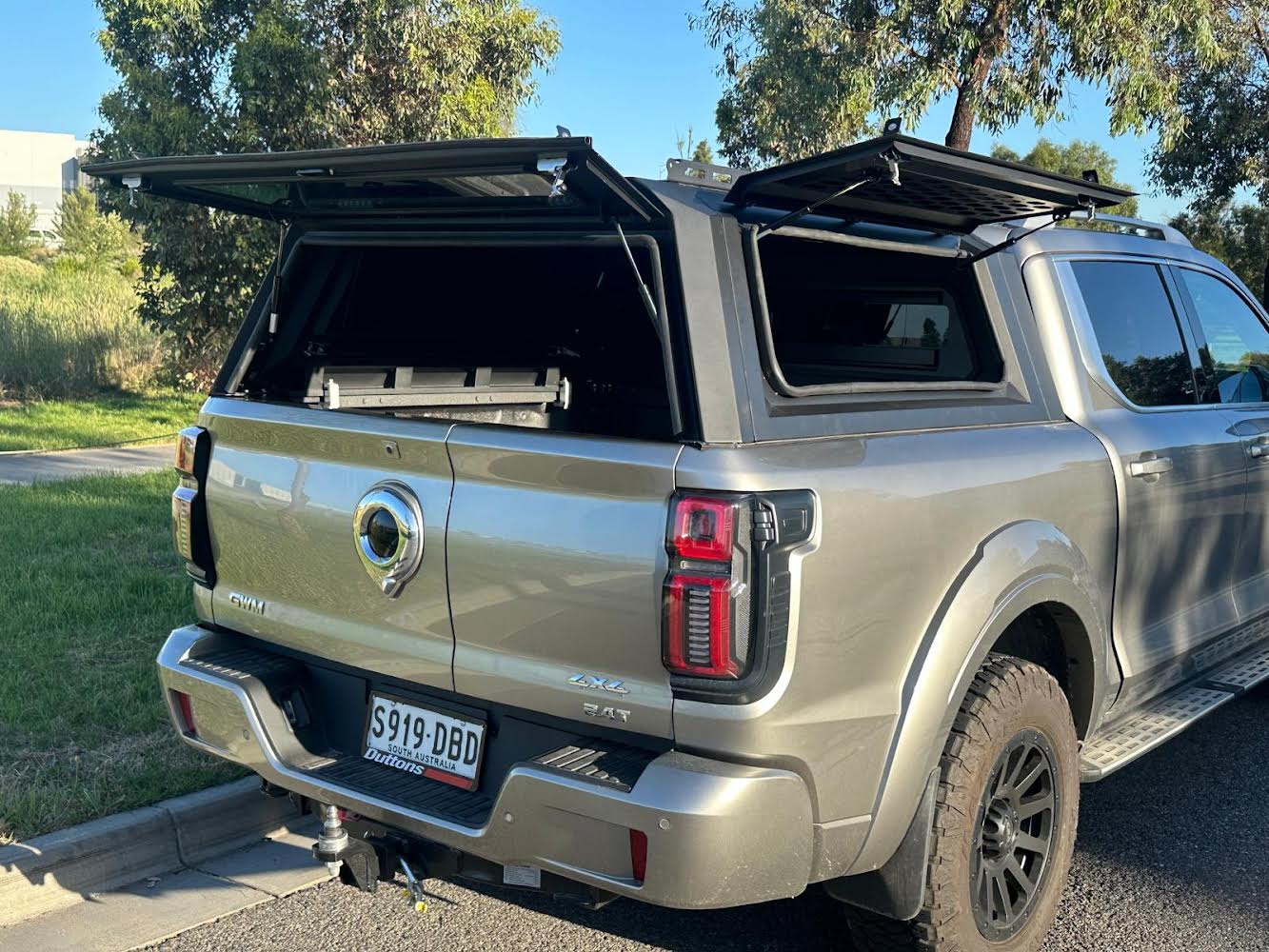 TRADESMAN D1 SOLID ALUMINIUM CANOPY Great Wall Cannon Alpha