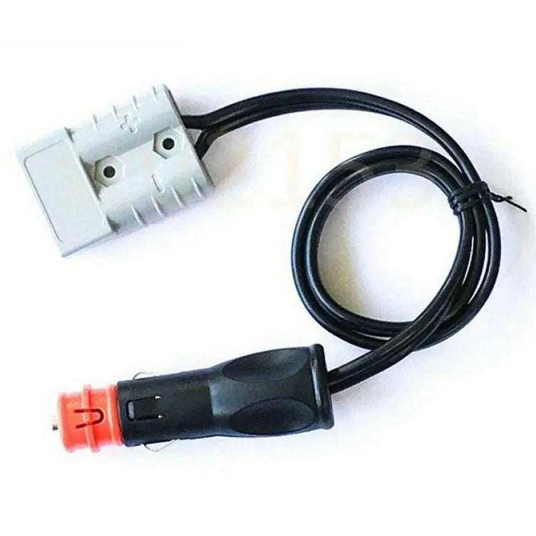 Adapter Cable. Connecting Cigarette Plug To Anderson 50A Plug. (30cm, 16AWG)