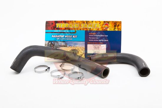 Radiator Hose Kit To Suit Toyota Hilux VZN130 3VZE 3.0L 8/1990-8/1991
