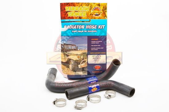 Radiator Hose Kit To Suit Holden Rodeo KBD26 C190 2.0L 1981-1982