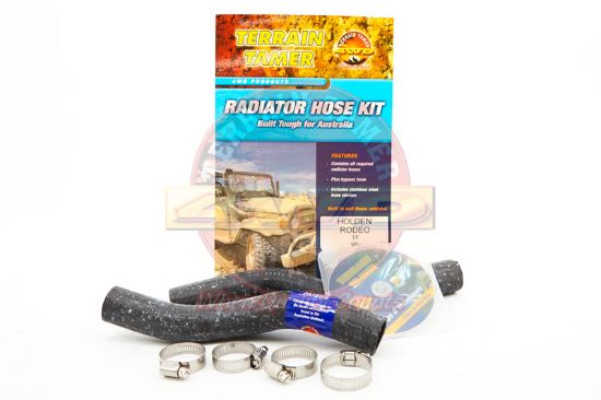 Radiator Hose Kit To Suit Holden Rodeo TF 4ZE1 2.6L 1998-