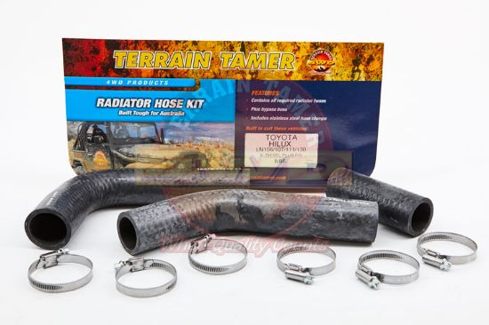Radiator Hose Kit To Suit Toyota Hilux LN106 3L 2.8L 8/1988-