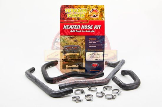 Heater Hose Kit To Suit Toyota Landcruiser HDJ80 1HDT 4.2L 1/1990-8/1992