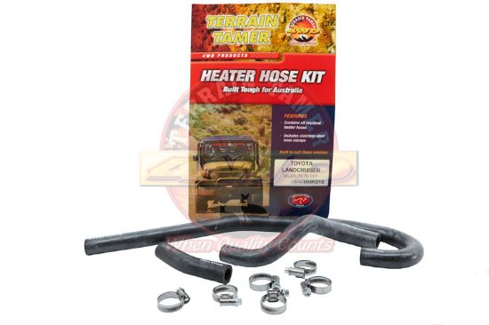 Heater Hose Kit To Suit Toyota Landcruiser VDJ79 1VDFTV 4.5L 1/2007-
