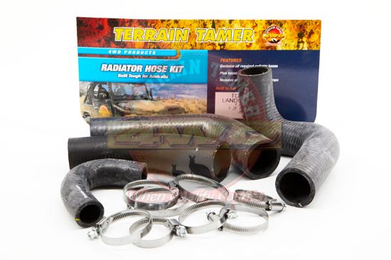 Radiator Hose Kit To Suit Toyota Landcruiser FJ45 2F 4.2L to 8/1976