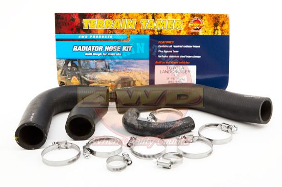 Radiator Hose Kit To Suit Toyota Landcruiser FJ70 3F 4.0L 11/1984-8/1987