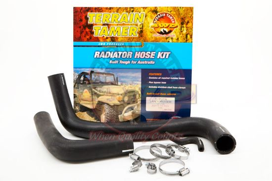 Radiator Hose Kit To Suit Toyota Landcruiser UZJ100 2UZFE 4.7L 1/1998-