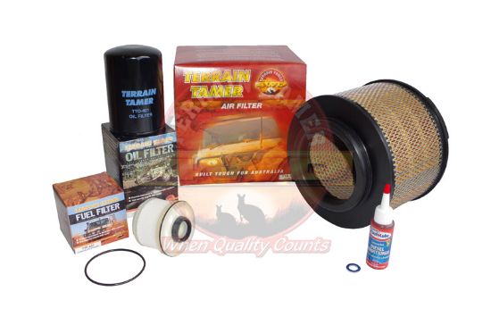 FILTER KITS TO SUIT Toyota Hilux LAN25 7/2005-9/2008 5LE 3.0L Diesel
