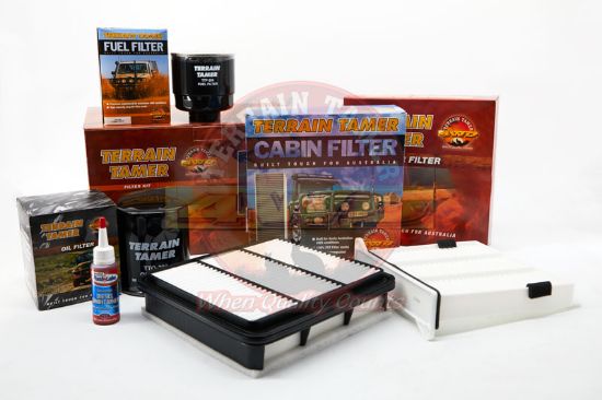 FILTER KITS TO SUIT Mitsubishi Triton ML 7/2008-8/2009 4D56T 2.5L Turbo Diesel