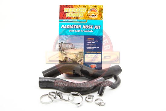 Radiator Hose Kit To Suit Toyota Landcruiser VDJ78 1VDFTV 4.5L 1/2007-