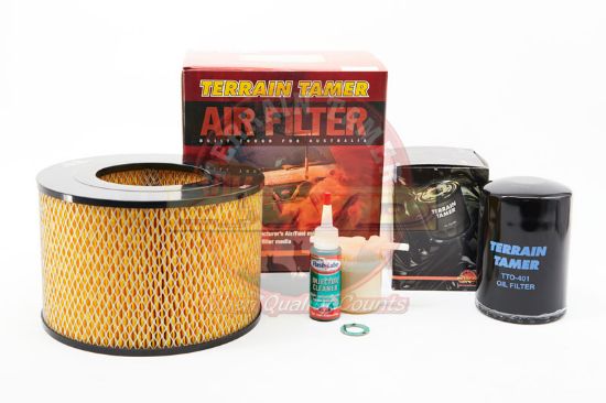 FILTER KITS TO SUIT Toyota Landcruiser FJ73 11/1984-4/1987 3F 4.0L Petrol