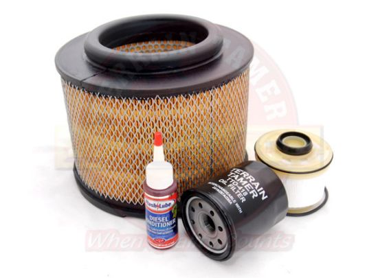 FILTER KITS TO SUIT Toyota Hilux KUN16 8/2004-12/2013 1KDFTV 3.0L Turbo Diesel