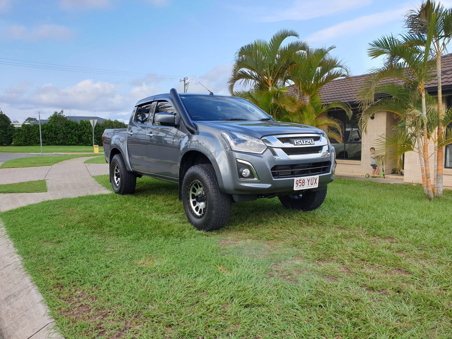 Isuzu DMAX 2016-2020 4″ Stainless Steel Snorkel/Airbox Kit (SHORT)