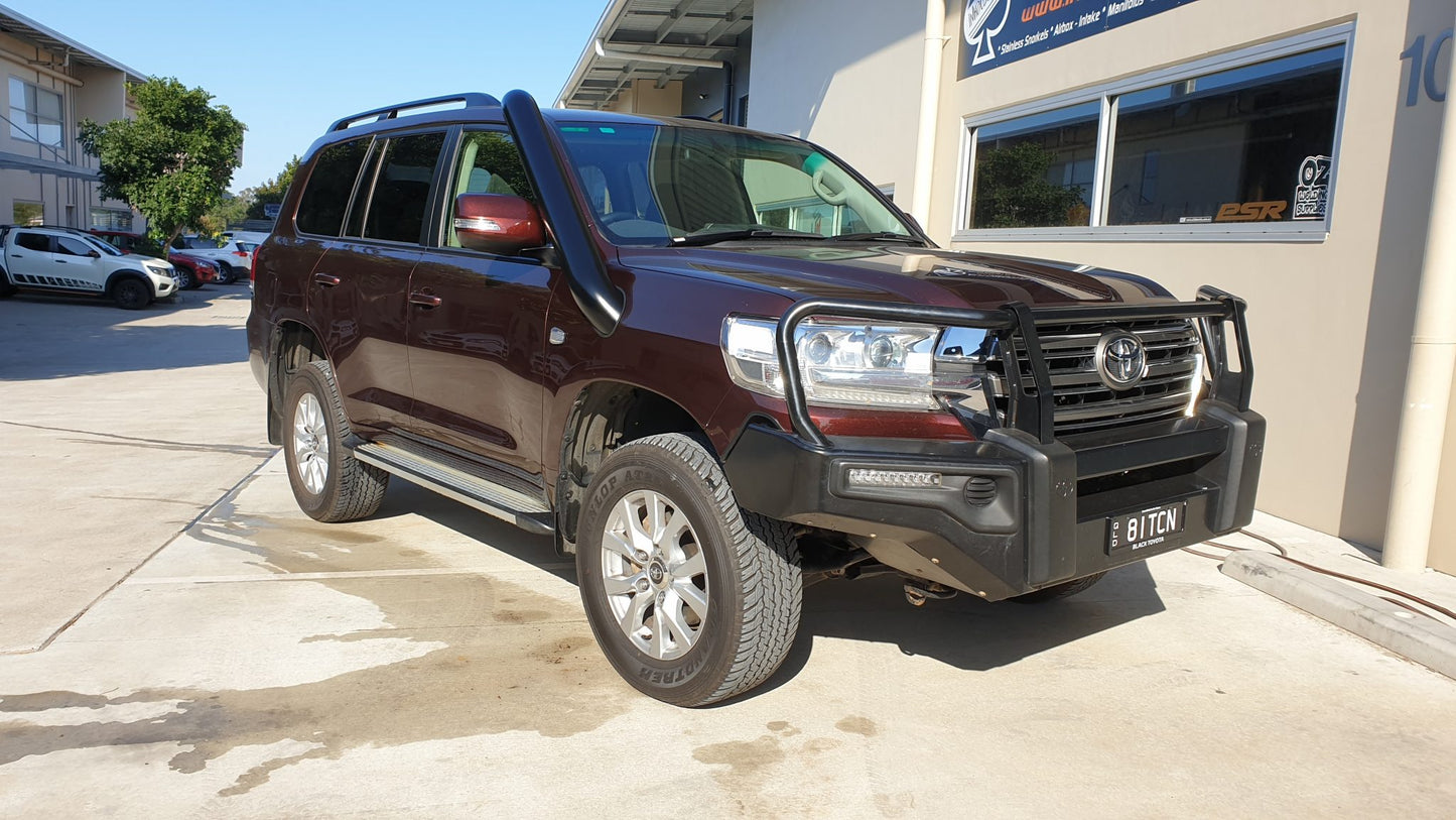 Toyota Landcruiser 200 Series 5″ Stainless Steel Snorkel Kit (Short Entry)