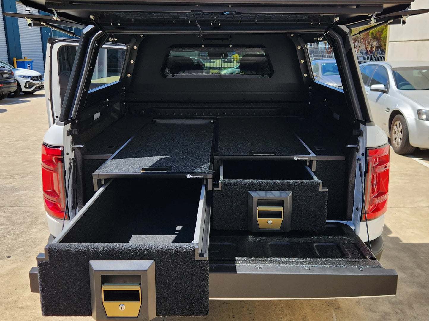 BYD Shark 2025+ DUAL DRAWER SYSTEM FOR UTES (FREE LOCAL PICK UP SYDNEY & MELBOURNE)