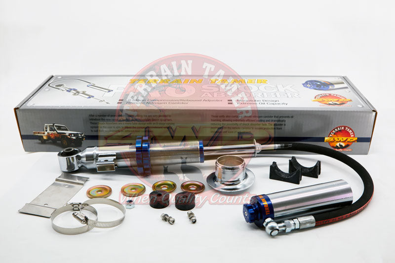 SHOCK ABSORBER FRT MONOTUBE WITH REMOTE RESERVOIR 40MM LIFT - MTGSMMLF - MN - 7/2006-