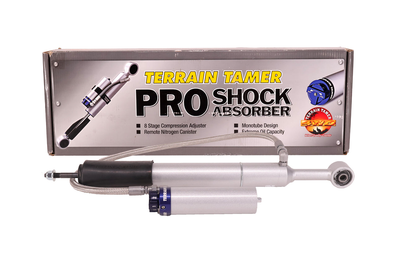 SHOCK ABSORBER FRT PAIR REMOTE RES 8 STAGE ADJUST 40MM LIFT - TPS0012 - GGN25 - 3/2005-