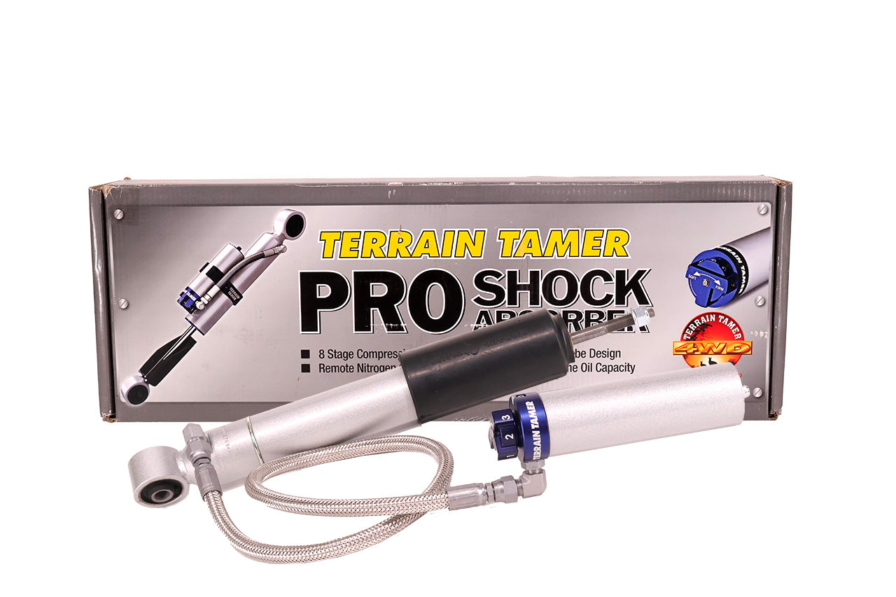 SHOCK ABSORBER FRT PAIR REMOTE RES 8 STAGE ADJUST 40MM LIFT - TPS0024 - D23 NP300 - 5/2015-