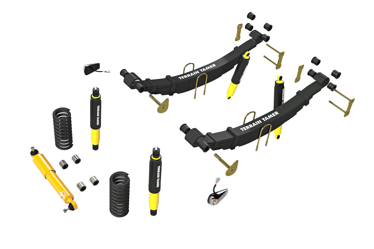 SUSPENSION KIT GVM UPGRADE 3780KG VDJ78,79 - SK007GVM - Single Cab - VDJ79 - 8/2016-2021