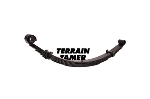 LEAF SPRING FRONT RAISED 50MM TO 85KG WITH BULL BAR - FJ60 - TLC009HD