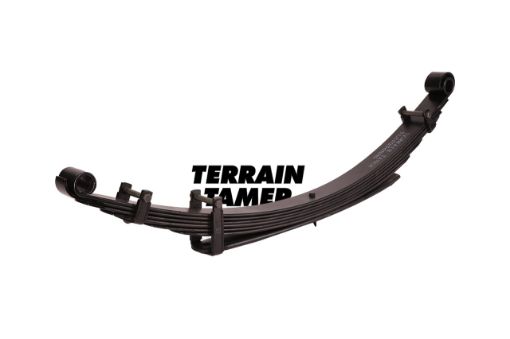 LEAF SPRING REAR RAISED 50MM TO 200KG DRIVERS SIDE RHD VEH. - HZJ74 - TLC025DSHD