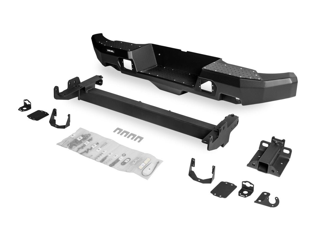 Aluminium Rear Bumper Toyota Hilux 2011+