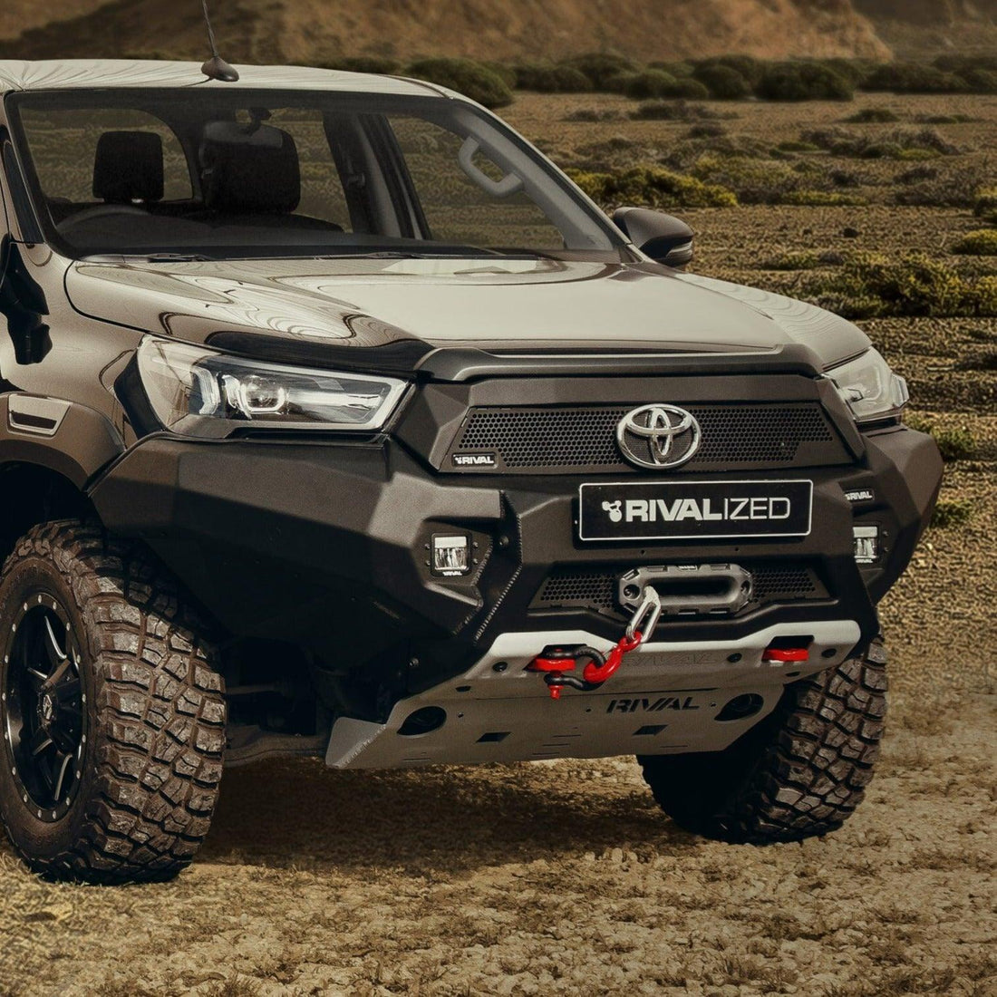 Aluminium Front Bumper Toyota Hilux 2021+