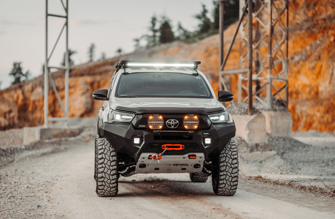 Aluminium Front Bumper Toyota Hilux 2021+
