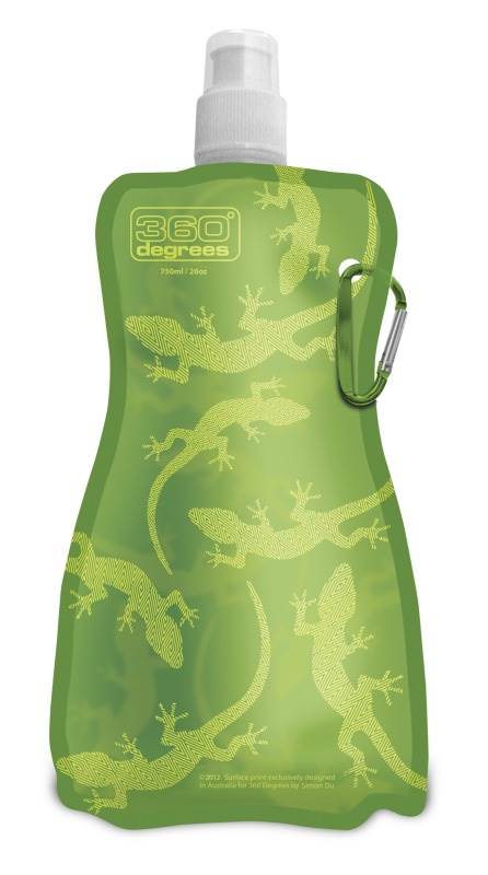 Flexible Drink Bottle Gecko Green