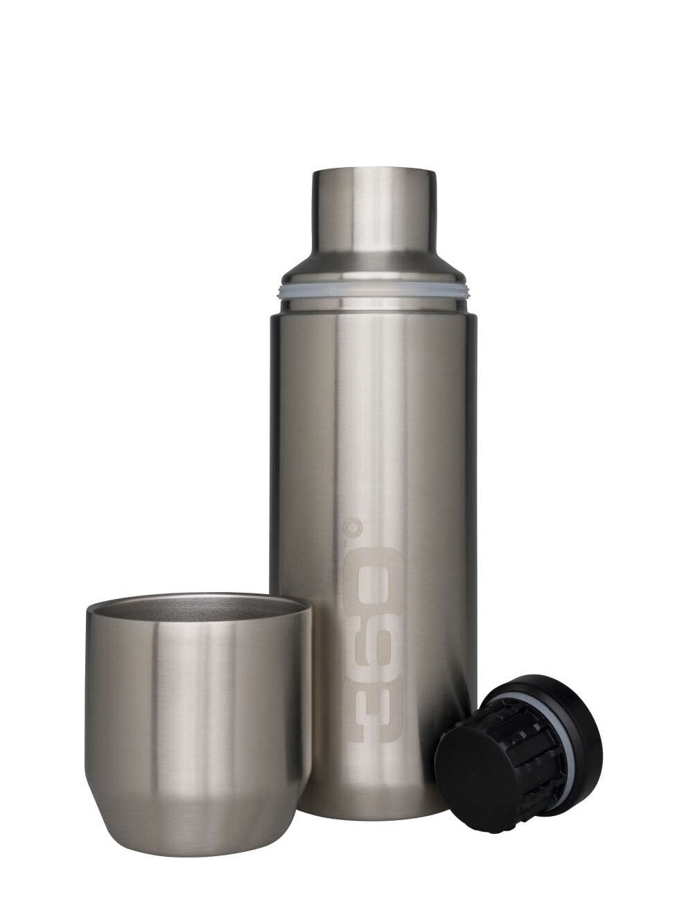 Vacuum Insulated Stainless Steel Flask Silver