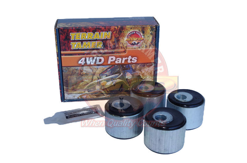 BUSH KIT CASTOR CORRECTION 3.5 DEG 50MM + RAISED SUSPENSION - Landcruiser FZJ80 8/1992-