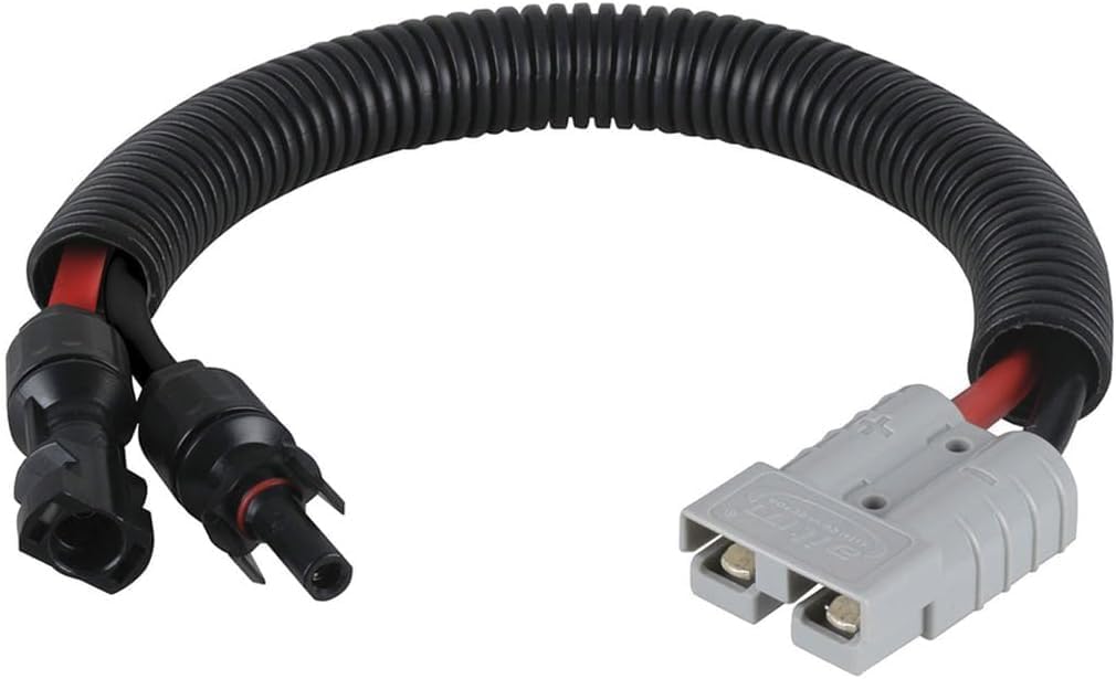 Adapter Cable. Converting Solar Anderson Plug to PV (MC4) Plug. (30cm, 8AWG)