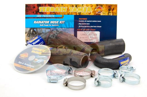 Radiator Hose Kit 2F with A/c Fit For Landcruiser FJ40 & Landcruiser FJ45 - Terrain Tamer HK009