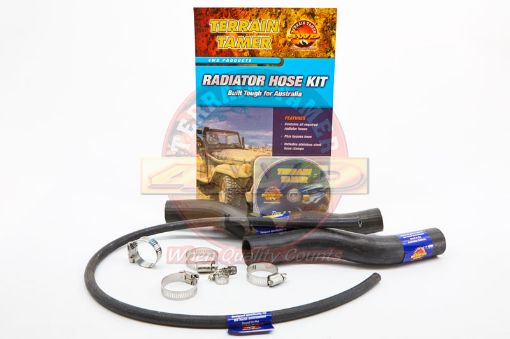 Radiator Hose Kit 2.3L Petrol 4ZD1 Fit For Rodeo KB27 - Terrain Tamer HK304