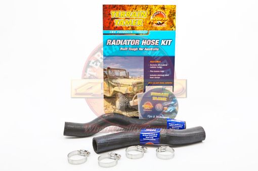 Radiator Hose Kit Jackaroo 4ZD1 2.3L Petrol Fit For Rodeo KB44 & Jackaroo Ubs - Terrain Tamer HK318