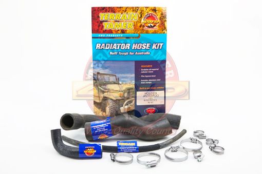 Radiator Hose Kit Jackaroo 3.1L Diesel 4JG2T Fit For Jackaroo Ubs - Terrain Tamer HK321
