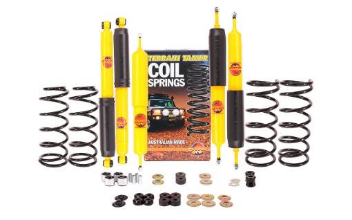 Gq Nissan Patrol Coil Front Rear Lwb RB30S Suspension Kit Fit For Nissan Patrol Gq Lwb 3.0 Litre - Terrain Tamer SK040