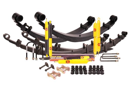 Qq Nissan Patrol Leaf Front Rear Ute Suspension Kit Fit For Patrol Gq, Patrol Gq/gu & Nissan Patrol Gq Tray Back - Terrain Tamer SK043