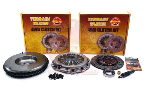 Terrain Tamer Std Clutch Kit & Smf 250MM YD25T Fit For Navara D40 & Pathfinder R51 - Terrain Tamer TTCK7704SMF