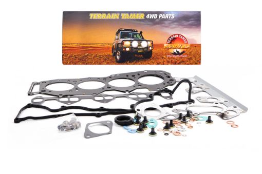 Gasket Set VRS 2.5L WLAT with Head Gasket Fit For Mazda B2500, Courier Pg & Courier Ph - Terrain Tamer TTV2367SS