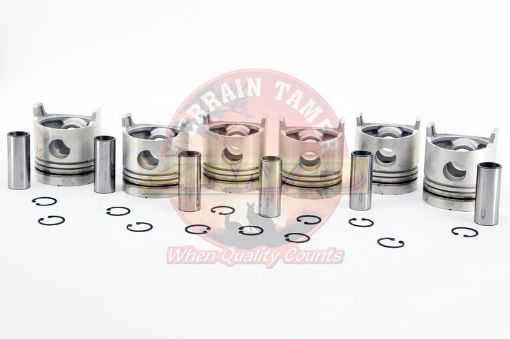 Piston Set 0.50mm O/size 2H Fit For Landcruiser HJ47, Landcruiser HJ60 & Landcruiser HJ75 - Terrain Tamer 13103-68010SART