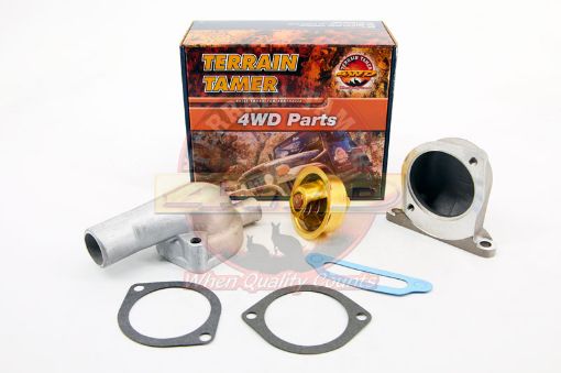 Thermostat Housing Kit F, 2F Engine Fit For Landcruiser FJ40 - Terrain Tamer 16331-THK2F
