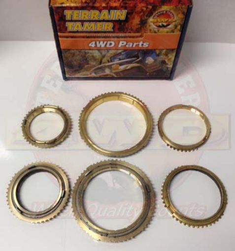 Synchro Kit Gearbox Contains Synchro Rings Only X 6 Fit For Landcruiser VDJ76, Landcruiser VDJ78 & Landcruiser VDJ79 - Terrain Tamer 33110-SYNCHRO4