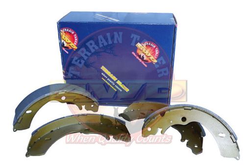 Brake Shoe Kit Rear Suits 254 X 49MM Drum Fit For Colorado Rc, D Max TFS85 & Rodeo Ra - Terrain Tamer 8973682530