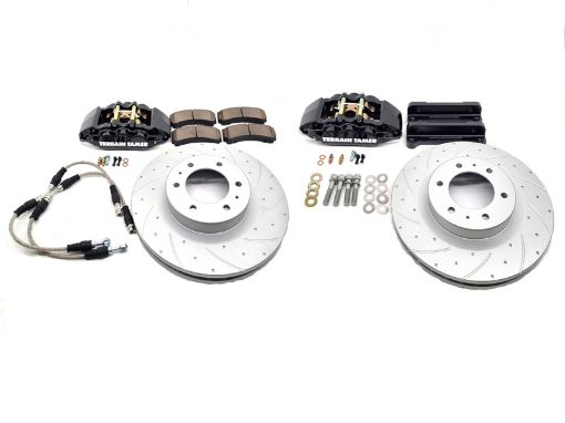 Tt Extreme Brake Kit 6 Pot Front Fit For D Max TFS85, D Max TFS86, D Max TFS87 & Mu-x UCS85 - Terrain Tamer TTBBK02