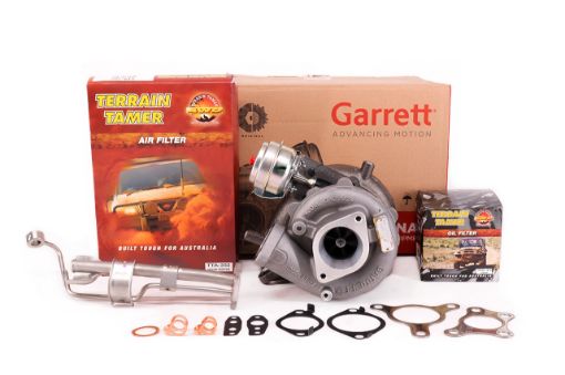 Terrain Tamer Turbo Kit Includes Garret Turbo YD25DTI Fit For Navara D40T - Terrain Tamer TTGTK008