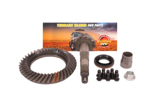 C/w & Pinion T=43/11 Ratio 3.90:1 Fit For Prado GRJ120, Prado GRJ150, Prado KDJ120 & Prado KDJ125 - Terrain Tamer 41201-80792
