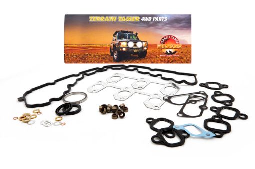 Gasket Set Engine VRS No Head Gasket 1HZ Engine Fit For Landcruiser HZJ70, Landcruiser HZJ73, Landcruiser HZJ75 & Landcruiser HZJ80 - Terrain Tamer 04112-17010TT
