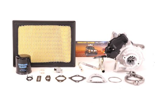 Terrain Tamer Turbo Kit Includes Garret Turbo 2.8 1GDFTV Fit For Fortuner GUN156, Hilux GUN123, Hilux GUN126 & Hilux GUN136 - Terrain Tamer TTGTK016