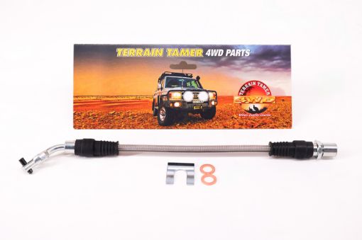 Terrain Tamer 46210-4JA2ABTT Braided Brake Hoses reference image β actual product may vary